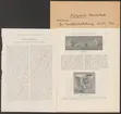 Höganäs stenkolsgruvors kronologi.
Ur Carl Sahlins bergshistoriska samling.