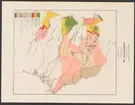 Kiirunavaara.
Kirunagruvans kronologi.
Ur Carl Sahlins bergshistoriska samling.