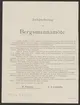 Kiirunavaara.
Kirunagruvans kronologi.
Ur Carl Sahlins bergshistoriska samling.