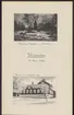 Kiirunavaara.
Kirunagruvans kronologi.
Ur Carl Sahlins bergshistoriska samling.