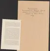 Kiirunavaara.
Kirunagruvans kronologi.
Ur Carl Sahlins bergshistoriska samling.