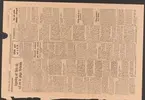 Kiirunavaara.
Kirunagruvans kronologi.
Ur Carl Sahlins bergshistoriska samling.