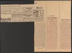 Kiirunavaara.
Kirunagruvans kronologi.
Ur Carl Sahlins bergshistoriska samling.