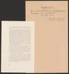 Uddeholmsverkens kronologi.
Uddeholms AB.
Ur Carl Sahlins bergshistoriska samling.