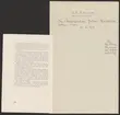 Uddeholmsverkens kronologi.
Uddeholms AB.
Ur Carl Sahlins bergshistoriska samling.