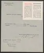 Uddeholmsverkens kronologi.
Uddeholms AB.
Ur Carl Sahlins bergshistoriska samling.
