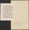 Uddeholmsverkens kronologi.
Uddeholms AB.
Ur Carl Sahlins bergshistoriska samling.