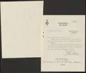 Uddeholmsverkens kronologi.
Uddeholms AB.
Ur Carl Sahlins bergshistoriska samling.