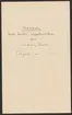 Uddeholmsverkens kronologi.
Uddeholms AB.
Ur Carl Sahlins bergshistoriska samling.