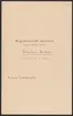 Uddeholmsverkens kronologi.
Uddeholms AB.
Ur Carl Sahlins bergshistoriska samling.