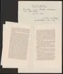 Uddeholmsverkens kronologi.
Uddeholms AB.
Ur Carl Sahlins bergshistoriska samling.