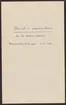Diverse allmänt om bergshistoriskt material, A-J.
Ämnesordnade handlingar av bergshistoriskt och bergstekniskt innehåll.
Ur Carl Sahlins bergshistoriska samling.