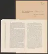 Svenska bergsmäns resor i utlandet.
Ämnesordnade handlingar av bergshistoriskt och bergstekniskt innehåll.
Ur Carl Sahlins bergshistoriska samling.