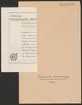 Fyndigheter.
Ämnesordnade handlingar av bergshistoriskt och bergstekniskt innehåll.
Ur Carl Sahlins bergshistoriska samling.