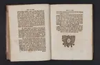 Daedalus Hyperboreus, eller några nya mathematiska och physicaliska försök.
Tidskrift, inbunden. Tryckt i Uppsala 1716-1717.
Av Emanuel Swedenborg.