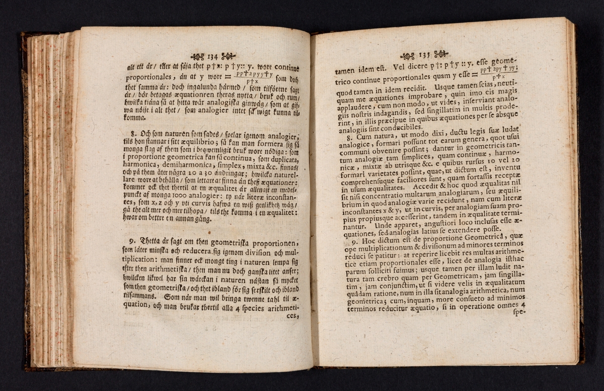 Daedalus Hyperboreus, eller några nya mathematiska och physicaliska försök.
Tidskrift, inbunden. Tryckt i Uppsala 1716-1717.
Av Emanuel Swedenborg.