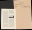 Uddeholmsverkens kronologi.
Uddeholms AB.
Ur Carl Sahlins bergshistoriska samling.