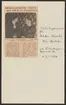 Uddeholmsverkens kronologi.
Uddeholms AB.
Ur Carl Sahlins bergshistoriska samling.