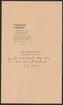 Uddeholmsverkens kronologi.
Uddeholms AB.
Ur Carl Sahlins bergshistoriska samling.