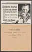 Uddeholmsverkens kronologi.
Uddeholms AB.
Ur Carl Sahlins bergshistoriska samling.