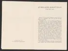 Uddeholmsverkens kronologi.
Uddeholms AB.
Ur Carl Sahlins bergshistoriska samling.