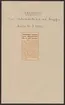 Uddeholmsverkens kronologi.
Uddeholms AB.
Ur Carl Sahlins bergshistoriska samling.