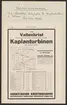 Uddeholmsverkens kronologi.
Uddeholms AB.
Ur Carl Sahlins bergshistoriska samling.