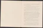 Axel F. Enström.
Manuskript. Berättelse över resa i Förenta Staterna 1926.
Ämnesordnade handlingar av bergshistoriskt och bergstekniskt innehåll.
Ur Carl Sahlins bergshistoriska samling.