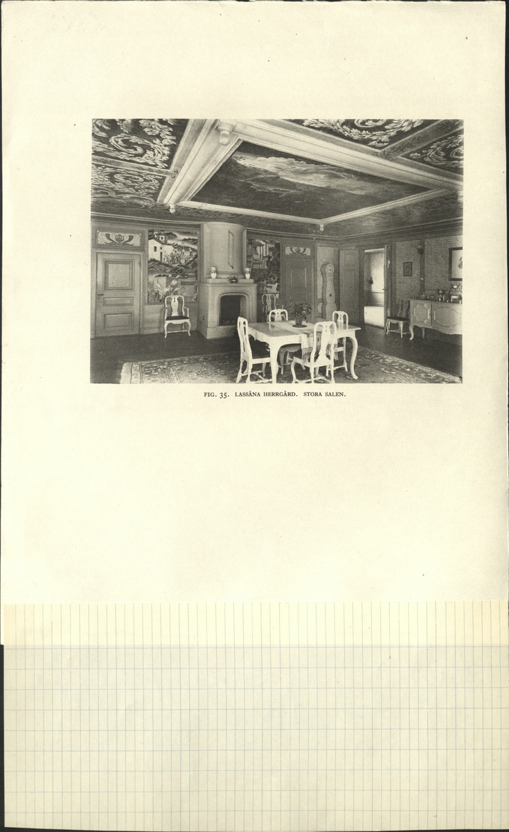 Laxåverken.
Laxå bruks kronologi.
Ur Carl Sahlins bergshistoriska samling.