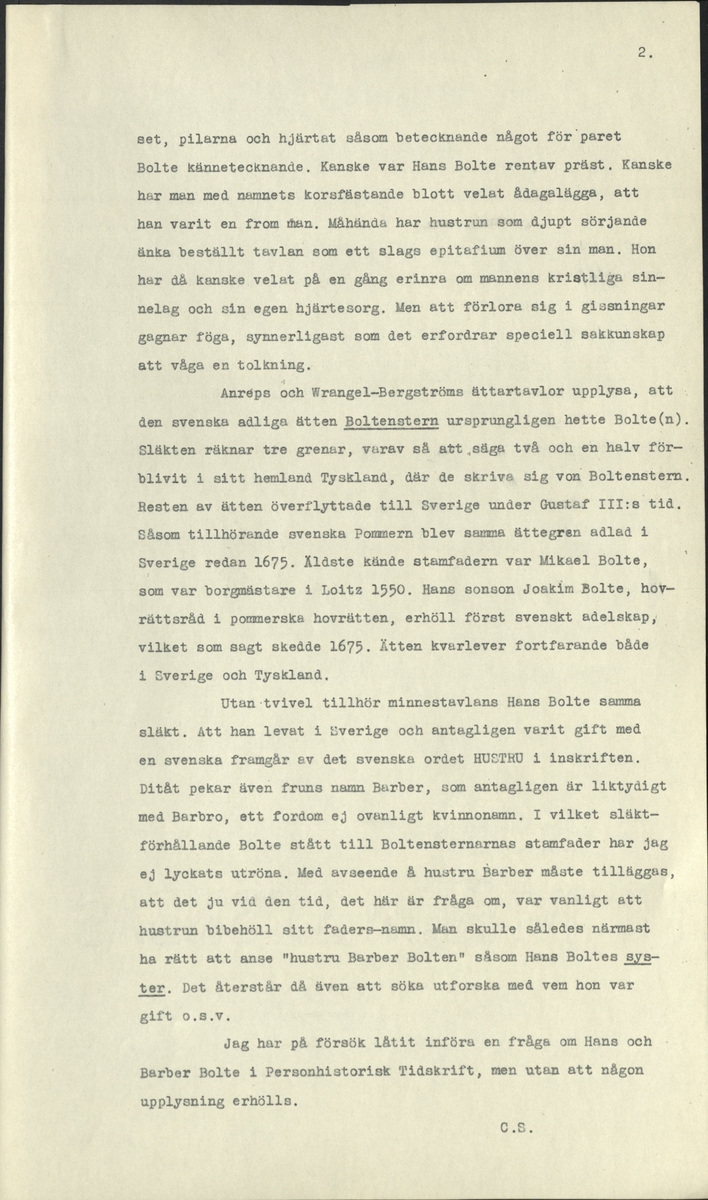 Laxåverken.
Laxå bruks kronologi.
Ur Carl Sahlins bergshistoriska samling.