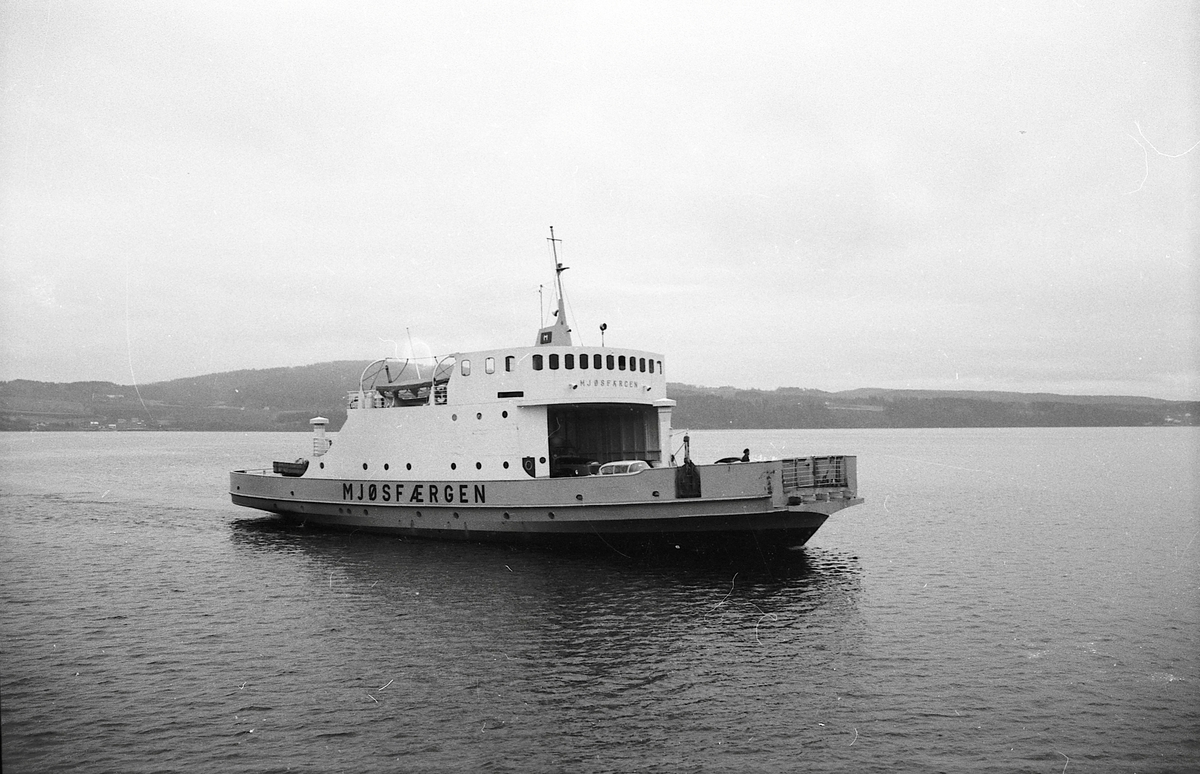 Mjøsfærgen i oktober 1963