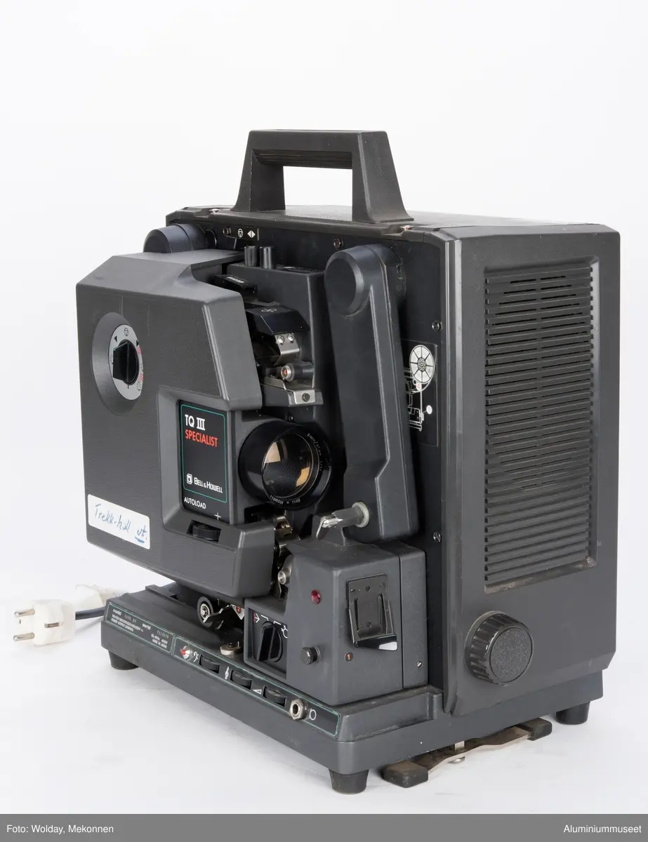 Fremviser for 16 mm film.  I ustand.
