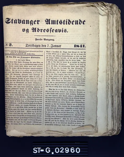 Skriftkultur i Stavanger før 1833