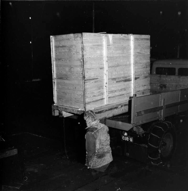 Istransport. Helgeland fryseri og kjøletransport, 1959.
