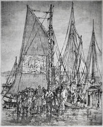 Silleskuter i Vika [papirkunst]