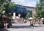 Torghandel på stor torget i Gävle