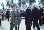 Hans Majestät Konungen Gustaf VI Adolf i Valbo 1954