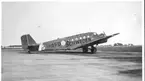 F6 Karlsborg 1944. Flygplan Ju52 (SE-AFD) 