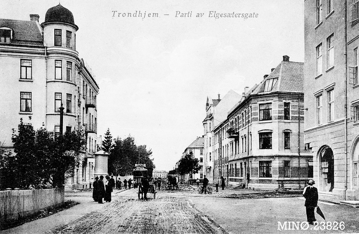 Parti fra Elgeseters gate, Trondheim