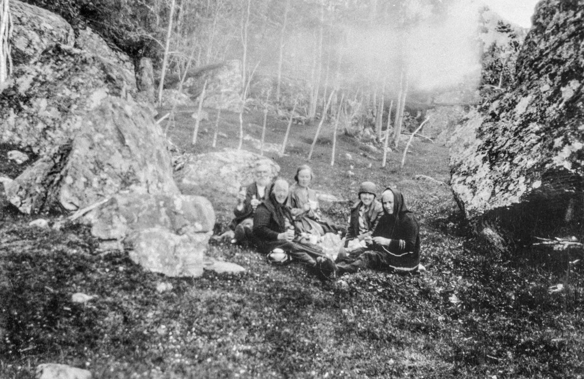 Slått på garden Meland på Trones