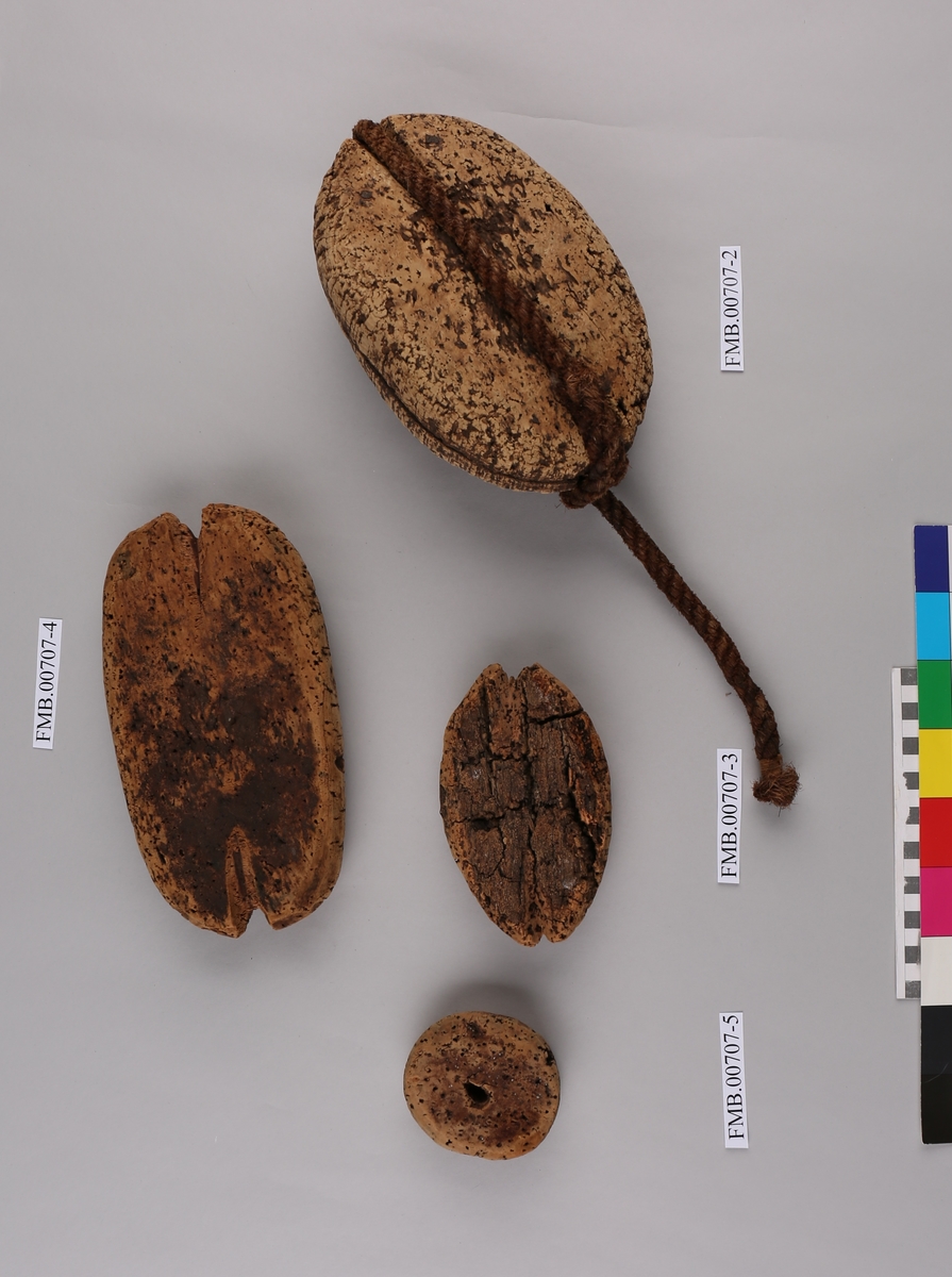 Garn for storsildfiske.  Flere av blysynkene mangler.