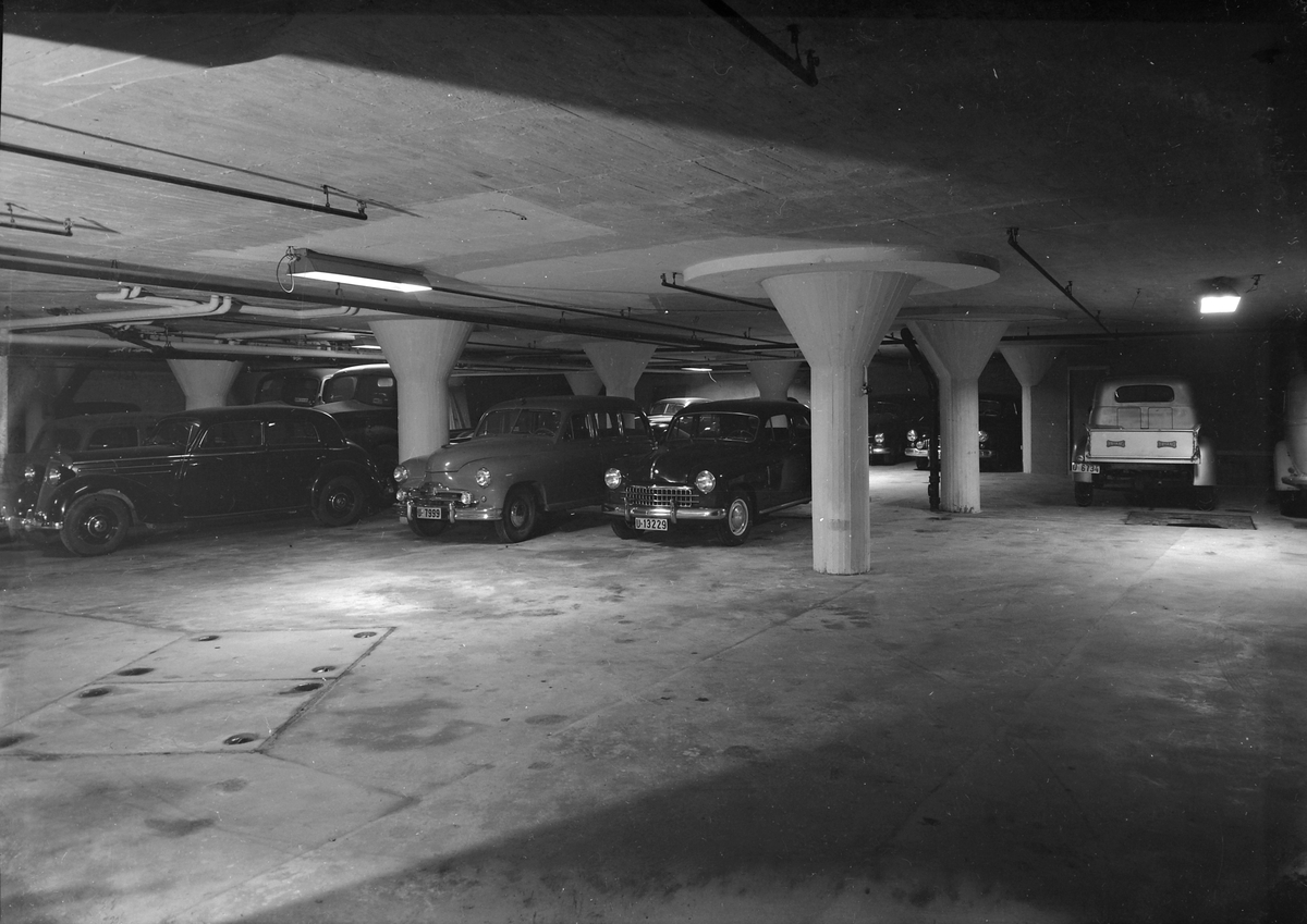 Parkeringskjelleren i Brubobygget