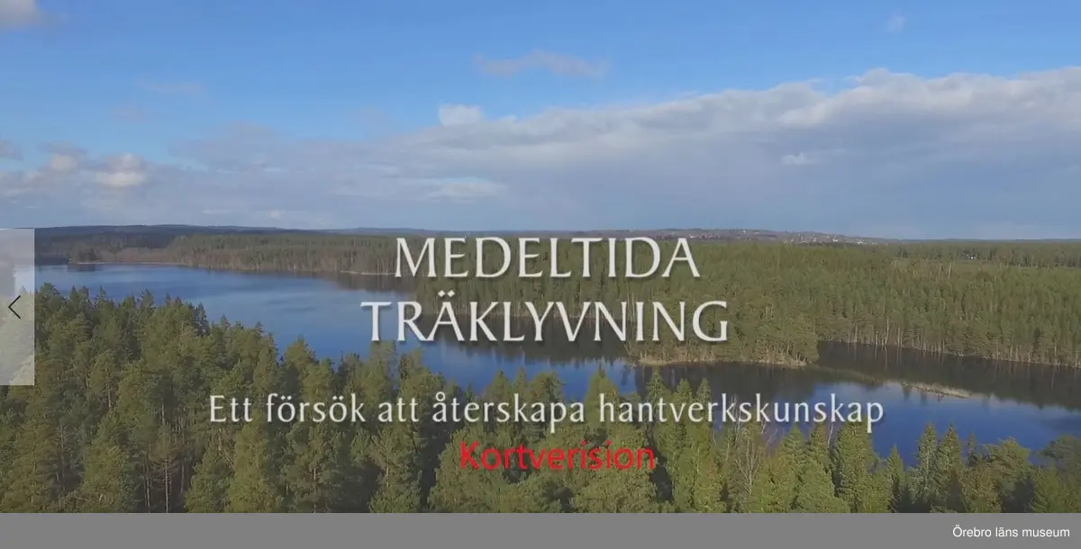 ”the movie Medieval Wood Riven describe a experiment grounded from the Medieval roofing project. The project are financed by the Swedish church- Strängnäs.

The movie was recorded 29 March until 1 April 2016 in Ryfors, Mullsjö, Sweden