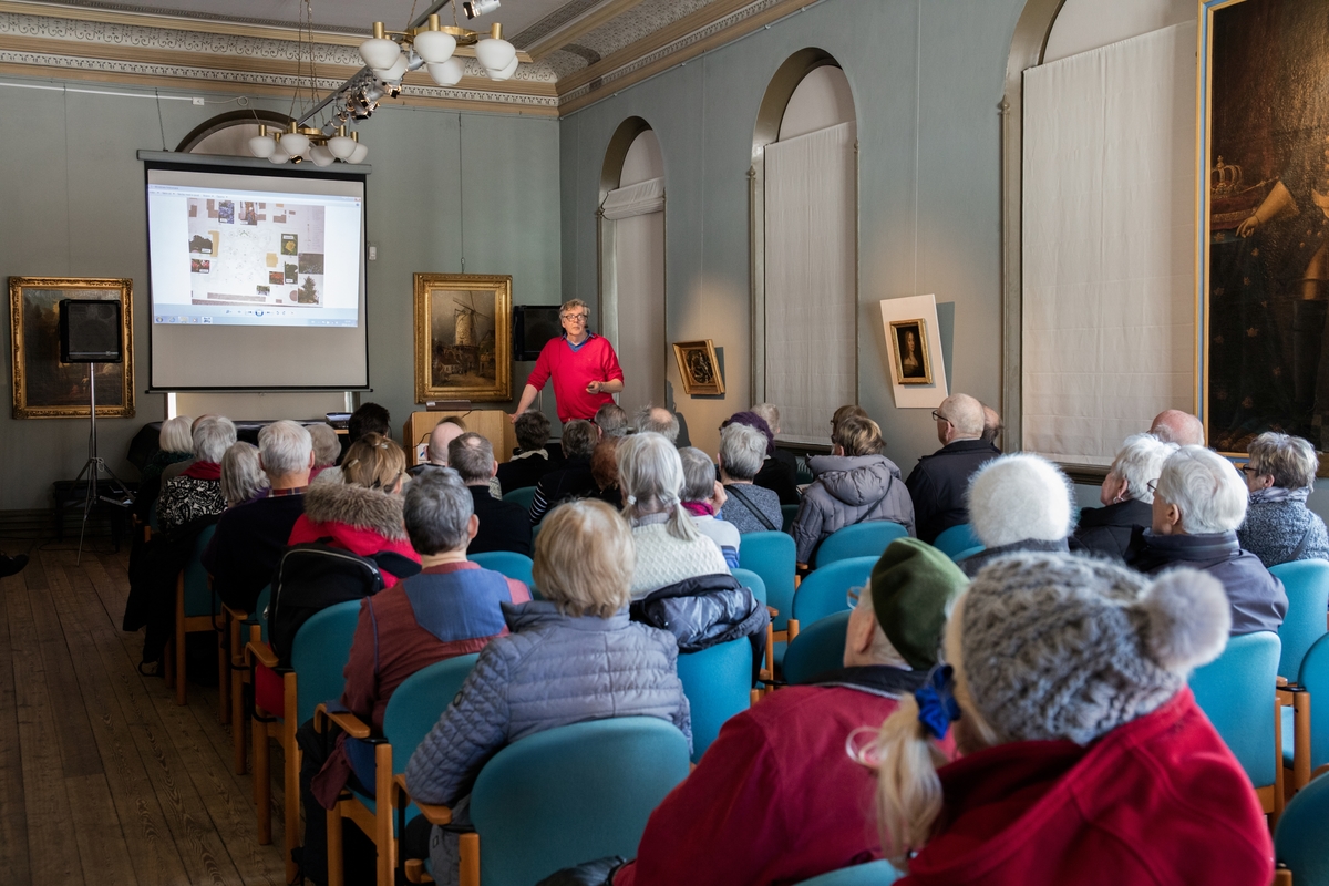 Vänersborgs museum, museets dag 2018. Föredrag av stadsträdgårdsmästare Hans Wallmander