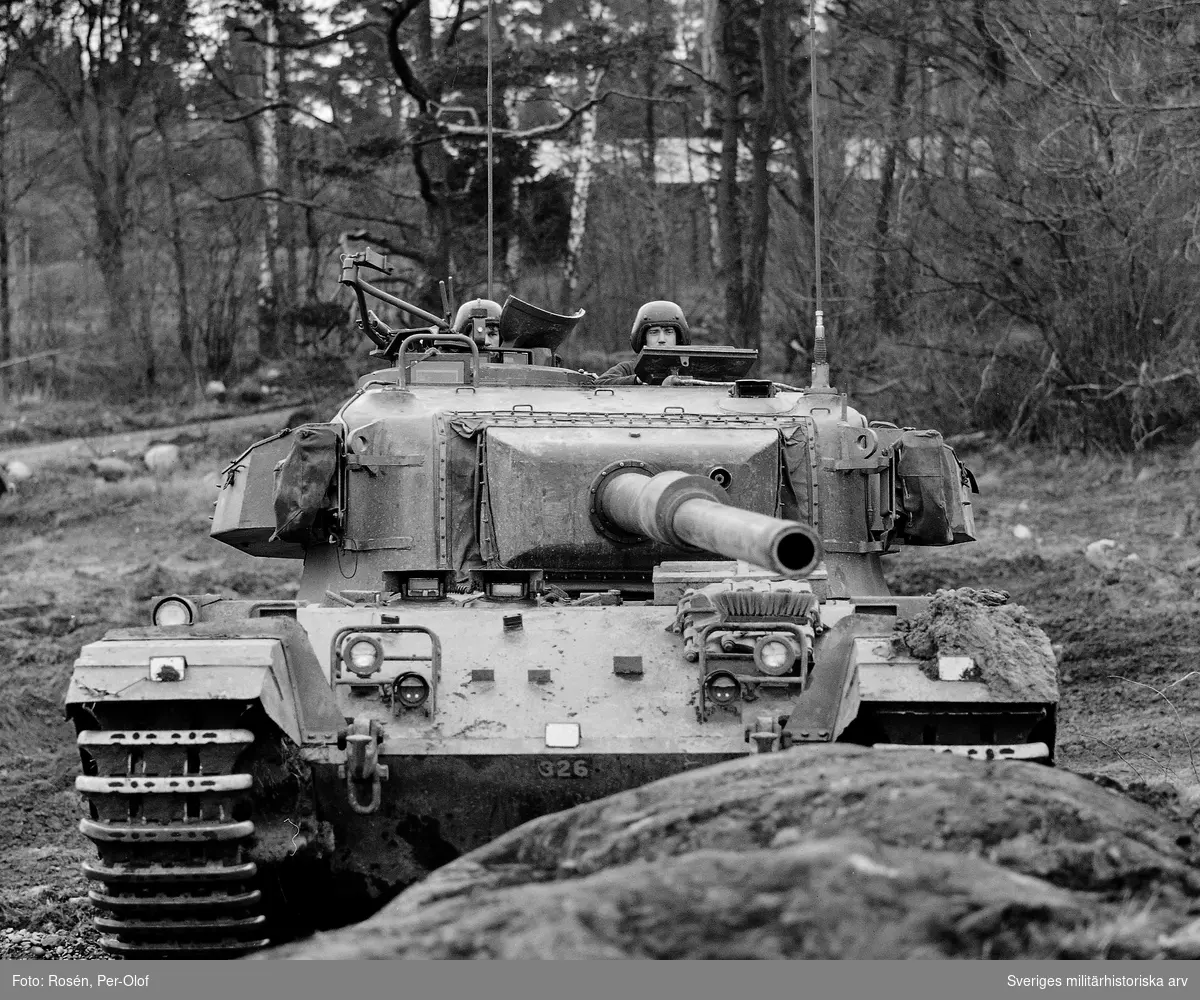 Stridsvagn 101 Centurion.

Milregnr: 326