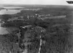 Flygfoto över Nissafors i Gnosjö kommun. Nr. C 1680