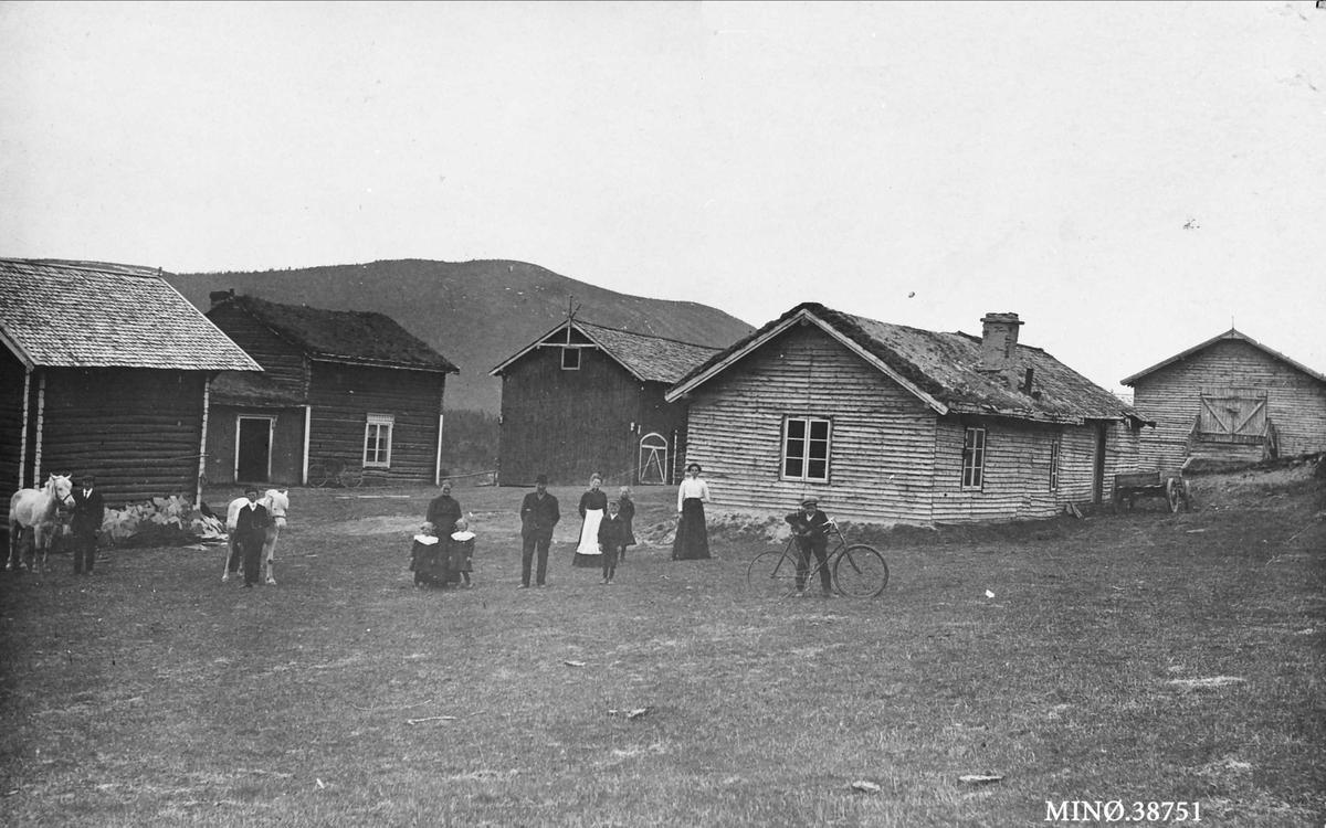 Gardsbruk. Personer. Ryeng Gård, Folldal. 