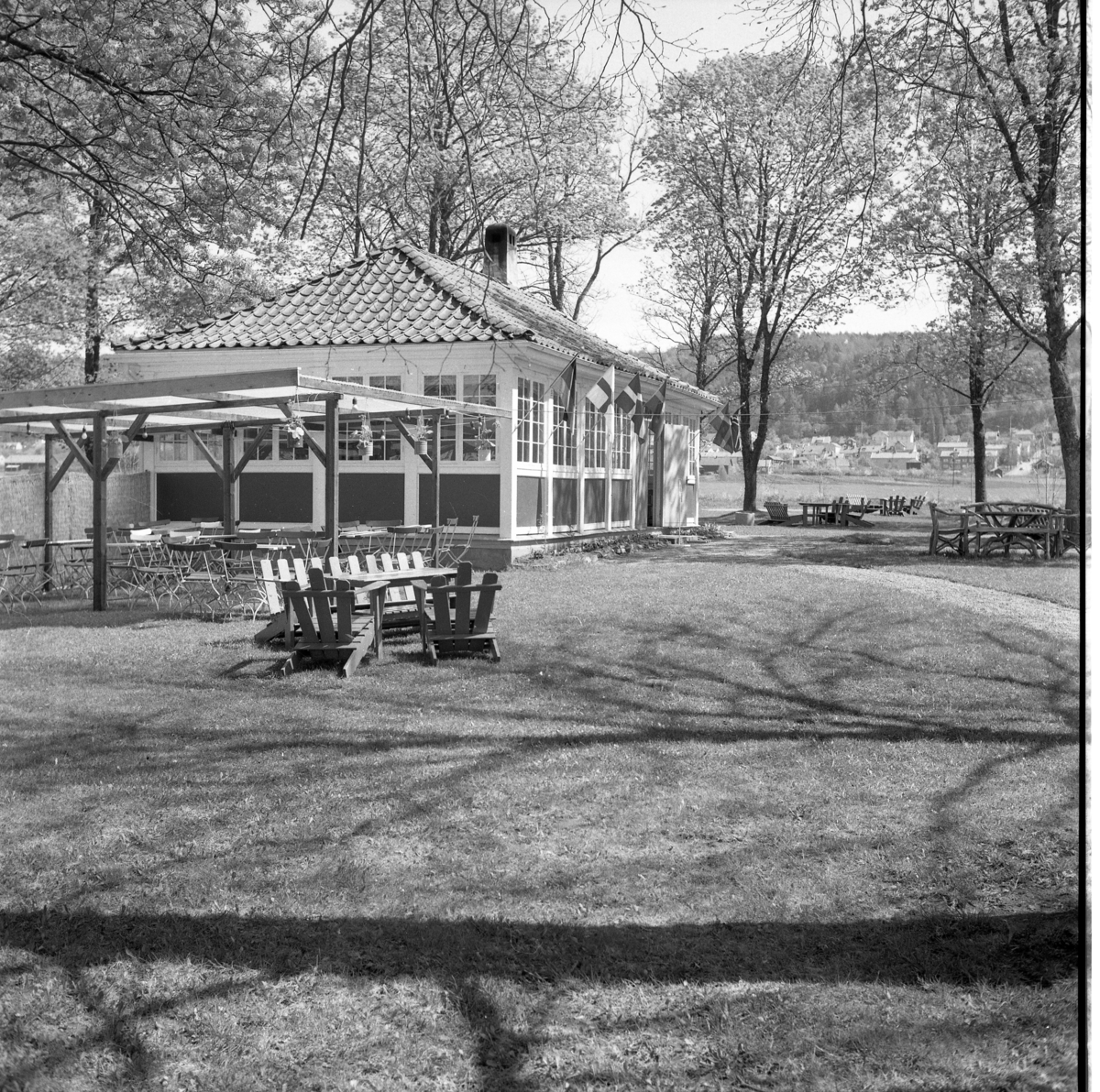 Strandkaféet i Gränna, 1964