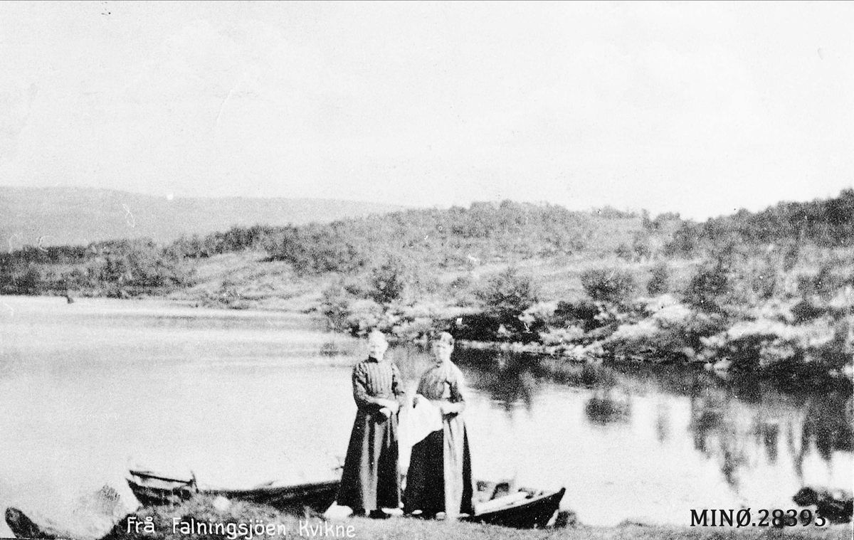 Kvinner ved Falningsjøen, Kvikne