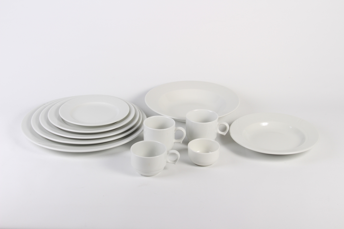 Relieff - linjer. Ensfarget.